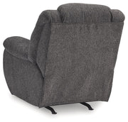 Foreside - Rocker Recliner - Charcoal - R&R Furniture Gallery (Fountain Valley, CA)