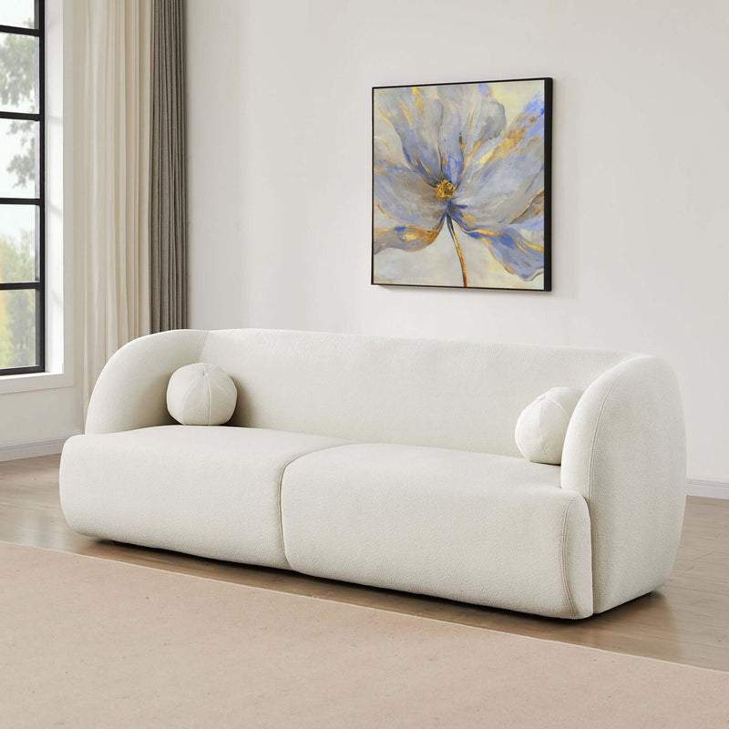 Anna - French Boucle Sofa - R&R Furniture Gallery (Fountain Valley, CA)