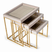 Carmela - Nesting Tables (Set of 3) - R&R Furniture Gallery (Fountain Valley, CA)
