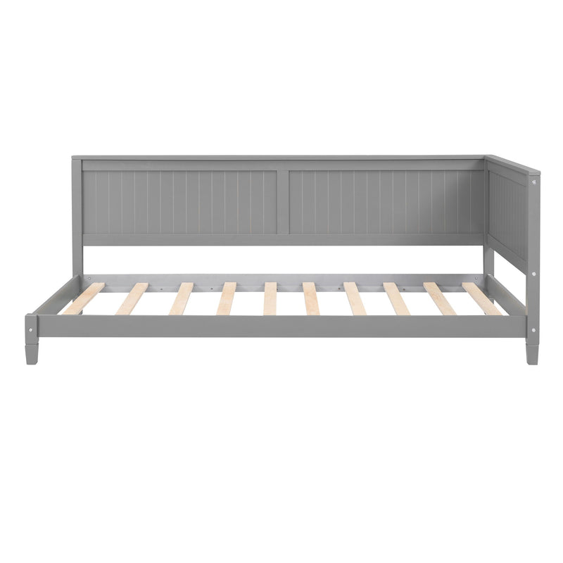 Modern DreamHaus daybed sofa bed with sleek design, featuring a plush cushion and wooden frame for stylish comfort.