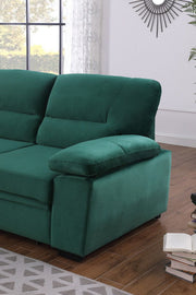 Kipling - Reversible Sleeper Sectional Sofa Chaise - R&R Furniture Gallery (Fountain Valley, CA)