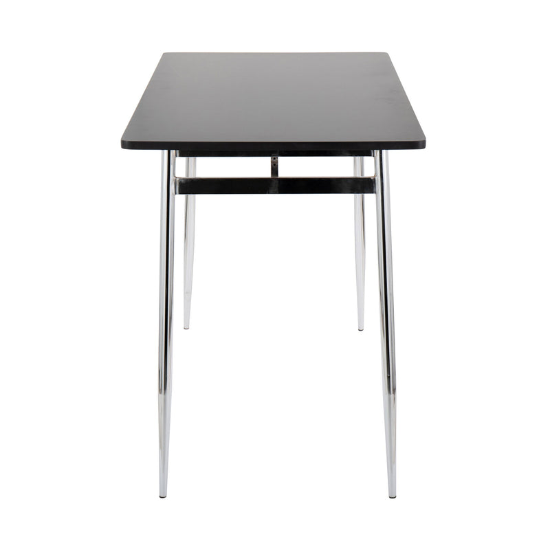 Lumi Source Marcel contemporary counter table with sleek wooden top and metal legs, ideal for modern dining or bar areas.