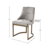 Contemporary Modern Accent Dining Chairs (Set of 2) - R&R Furniture Gallery (Fountain Valley, CA)