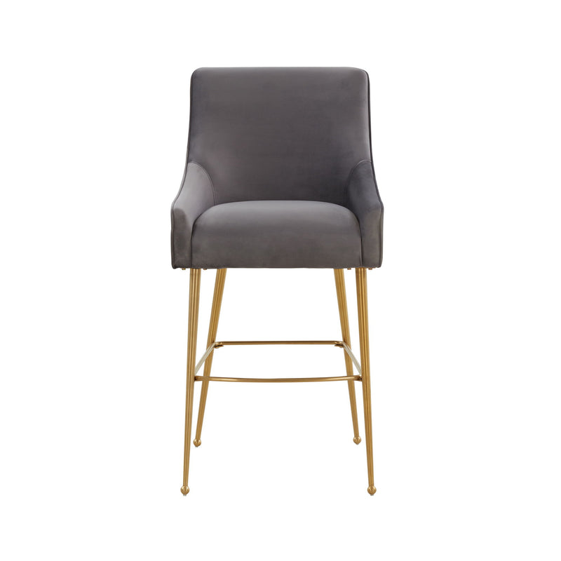Beatrix - Velvet Stool - R&R Furniture Gallery (Fountain Valley, CA)