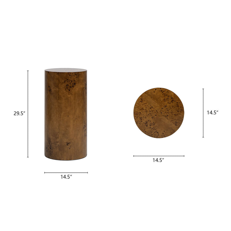 Nebula - Accent Pillar Side Table - R&R Furniture Gallery (Fountain Valley, CA)