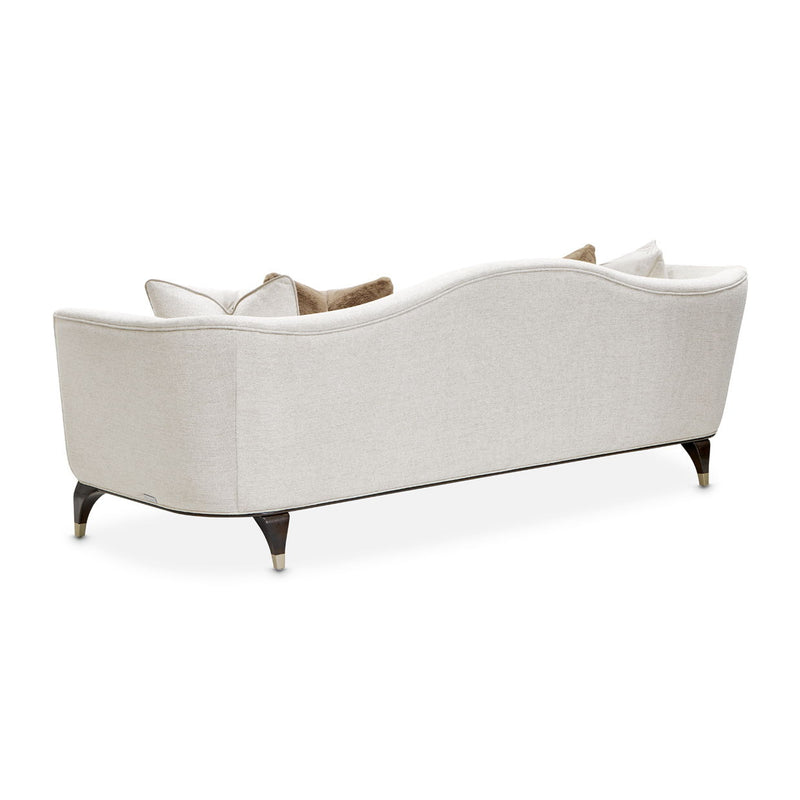 Paris Chic - Sofa - Cremini / Espresso - R&R Furniture Gallery (Fountain Valley, CA)