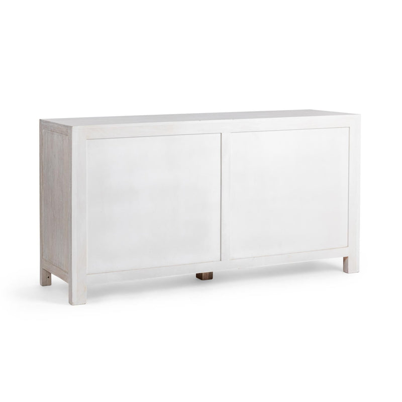 Hera - 4 Door Buffet - Creamwood - R&R Furniture Gallery (Fountain Valley, CA)