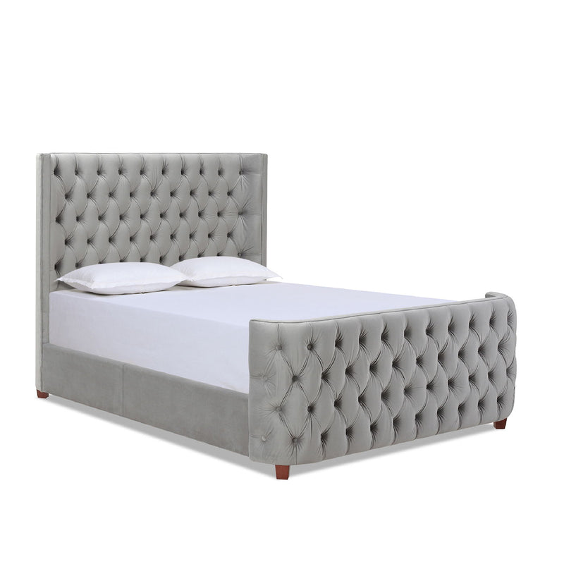 Brooklyn - Tufted Panel Bed Headboard And Footboard Set - R&R Furniture Gallery (Fountain Valley, CA)