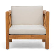 Brava - Mid - Century Modern Club Chair With Water Resistant Cushions - R&R Furniture Gallery (Fountain Valley, CA)