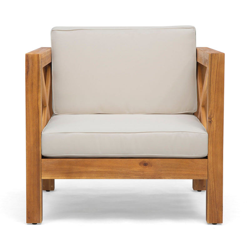 Brava - Mid - Century Modern Club Chair With Water Resistant Cushions - R&R Furniture Gallery (Fountain Valley, CA)
