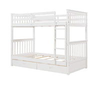 Bunk Bed With Ladders And 2 Storage Drawers - R&R Furniture Gallery (Fountain Valley, CA)