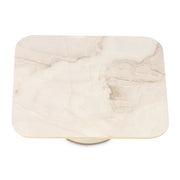 Michael Amini Gineverra rectangular cocktail table with sleek design and glass top, perfect for modern living spaces.