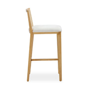 Gerri - Counter Stool - Cream / Natural - R&R Furniture Gallery (Fountain Valley, CA)