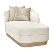 La Rachelle - Chaise - Icicle / Champagne - R&R Furniture Gallery (Fountain Valley, CA)