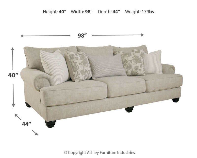 Asanti - Sofa - Fog - R&R Furniture Gallery (Fountain Valley, CA)