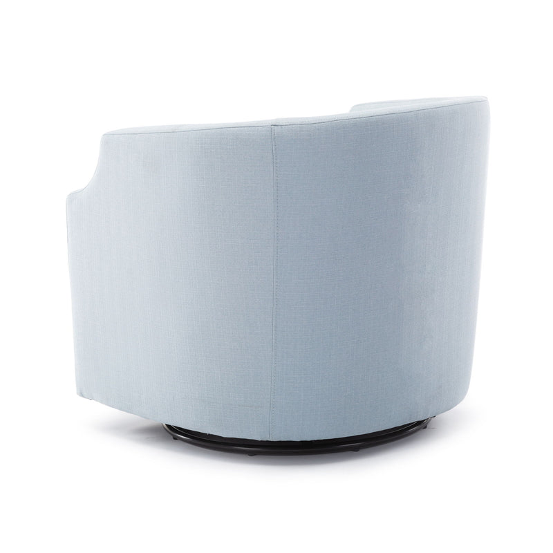 Isabelle - Swivel Glider Barrel Chair - R&R Furniture Gallery (Fountain Valley, CA)