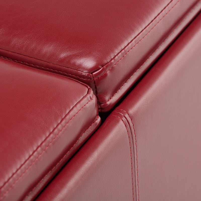 Avalon - Upholstered Storage Ottoman - R&R Furniture Gallery (Fountain Valley, CA)