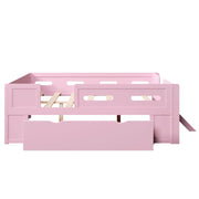 Platform Bed With Guardrail And Drawer - R&R Furniture Gallery (Fountain Valley, CA)