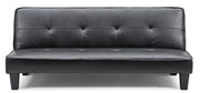 Glory Furniture Alan sofa bed futon sofa with plush cushions and wooden legs, versatile for living room or guest space.