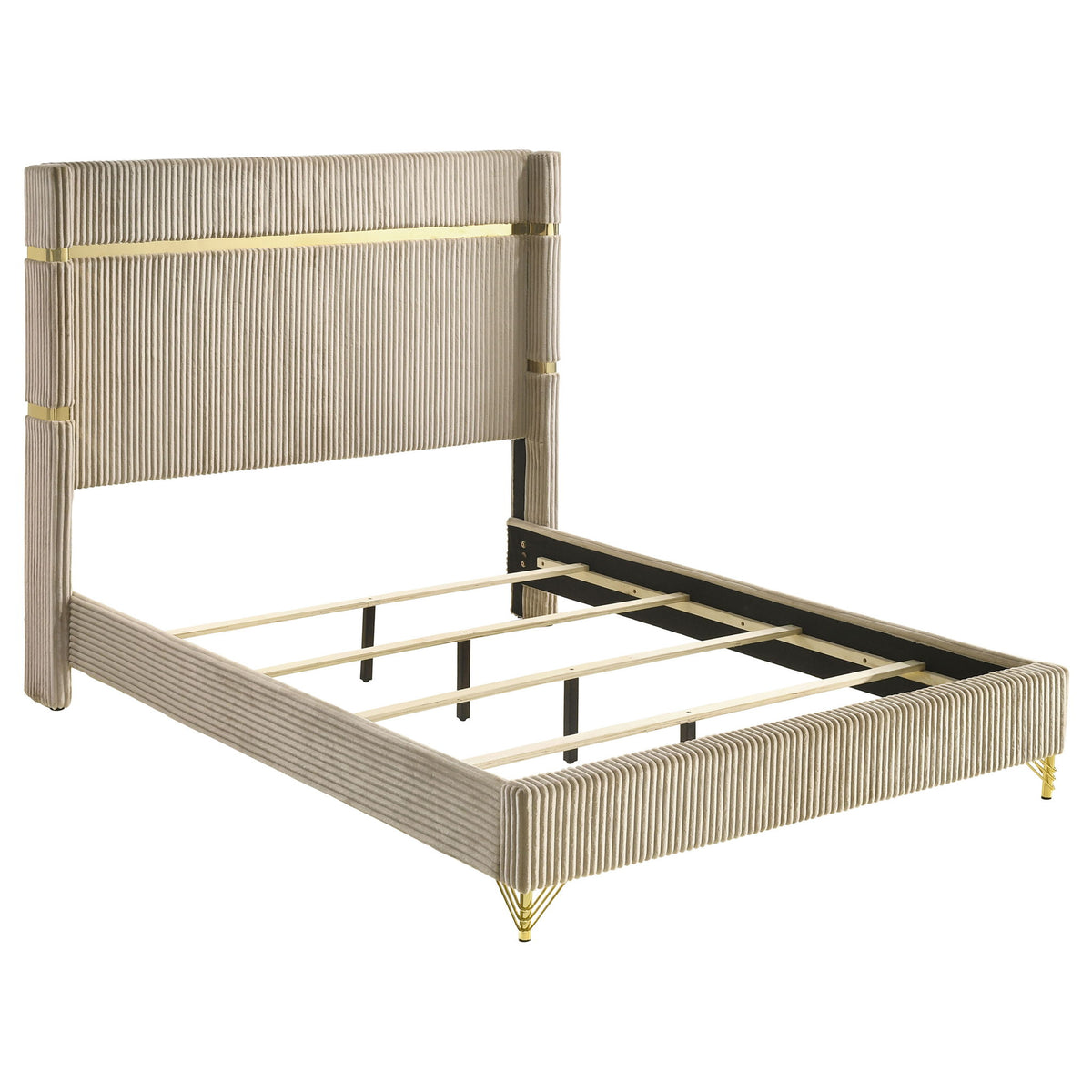 Malcolm - Wingback Bed