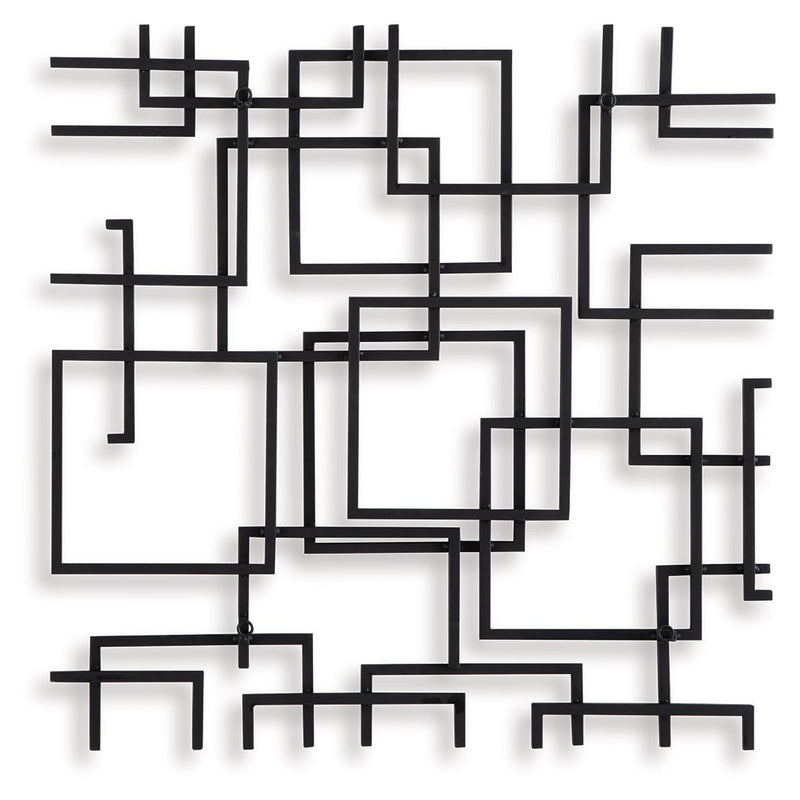 Aadanton - Wall Decor - Black - R&R Furniture Gallery (Fountain Valley, CA)