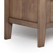 Adams - Entryway Storage Bench - Rustic Natural Aged Brown - R&R Furniture Gallery (Fountain Valley, CA)