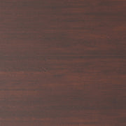 Eastwood Square Dining Table by Simpli-Home in Java Brown with a smooth wooden surface and sturdy legs.