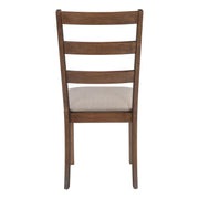 Dining Chair, Side, Upholstered For Dining Room, Transitional (Set of 2) - Beige - R&R Furniture Gallery (Fountain Valley, CA)