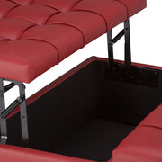 Harrison - Upholstered Coffee Table Storage Ottoman - R&R Furniture Gallery (Fountain Valley, CA)