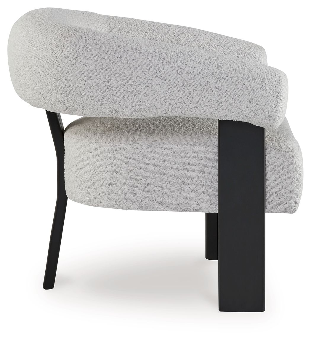 Dultish - Accent Chair - Snow - R&R Furniture Gallery (Fountain Valley, CA)