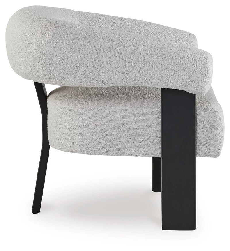 Dultish - Accent Chair - Snow - R&R Furniture Gallery (Fountain Valley, CA)