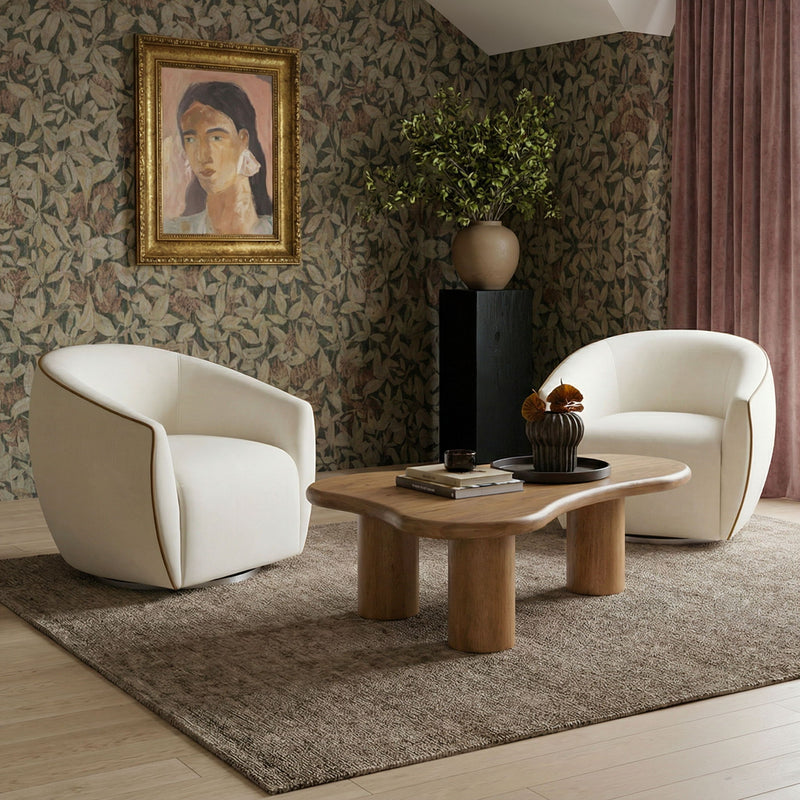 Jordan - Velvet Swivel Chair