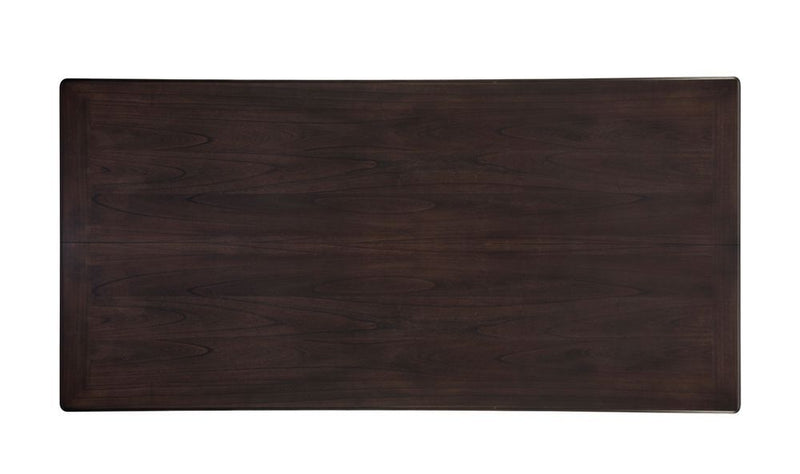 Drop Leaf Table With 4 Stools - Dark Brown - R&R Furniture Gallery (Fountain Valley, CA)