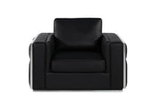 1130 - Top Grain Italian Leather Chair - R&R Furniture Gallery (Fountain Valley, CA)