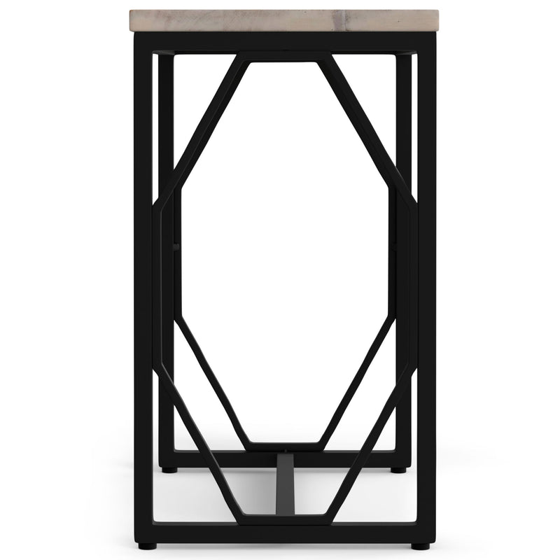 Selma - Handcrafted Metal And Wood Accent Table - R&R Furniture Gallery (Fountain Valley, CA)