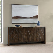 Ledro - Wood 4 Door Buffet - R&R Furniture Gallery (Fountain Valley, CA)
