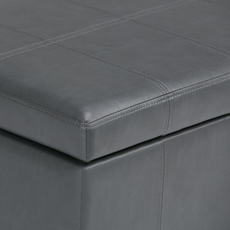 Amelia - Transitional Storage Ottoman Bench - R&R Furniture Gallery (Fountain Valley, CA)