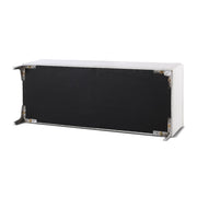 Madelyn - Modern Storage Bench - Bright White Dye - R&R Furniture Gallery (Fountain Valley, CA)