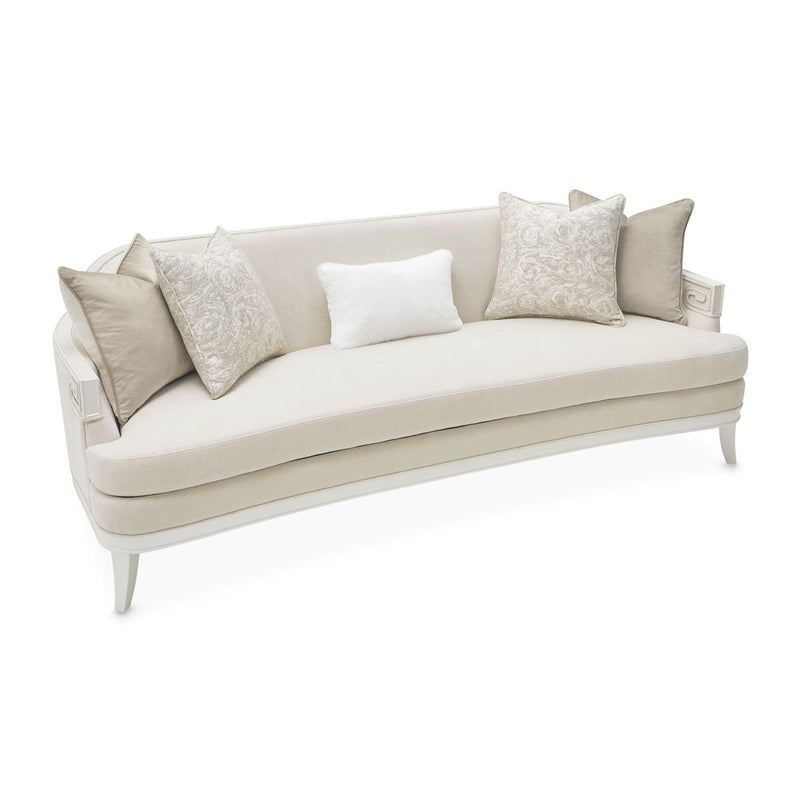 La Marisia - Chenille Sofa - Tranquil / Creamy Pearl - R&R Furniture Gallery (Fountain Valley, CA)