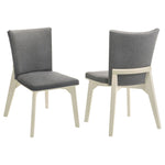 Jean - Upholstered Dining Side Chair (Set of 2) - Gray