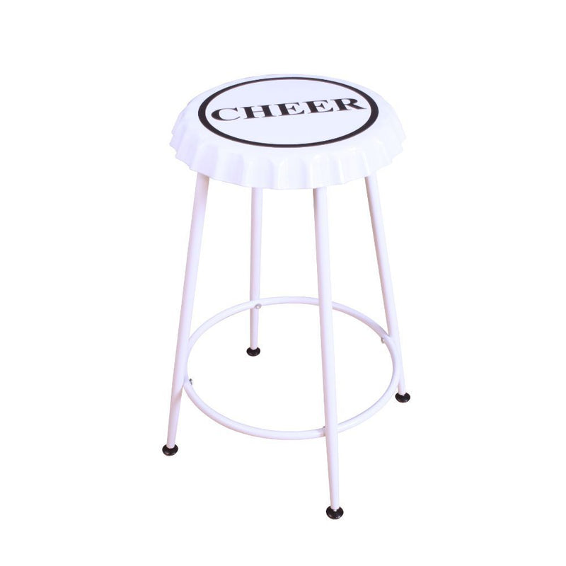 Mant - Stool (Set of 2) - White