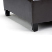 Harrison - Coffee Table Storage Ottoman - Tanners Brown - R&R Furniture Gallery (Fountain Valley, CA)