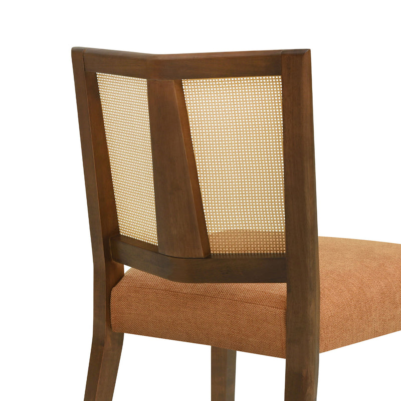 Mid Century Rattan Dining Chair Without Arms Set - R&R Furniture Gallery (Fountain Valley, CA)