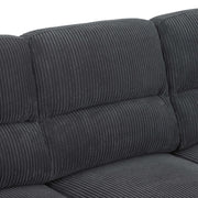 Vintage Inspired 3 Seat Sofa With Tufted Cushions - R&R Furniture Gallery (Fountain Valley, CA)