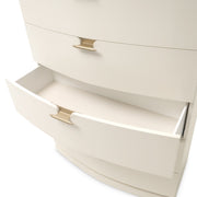 La Terrazza - 5-Drawer Chest - Creamy Pearl - R&R Furniture Gallery (Fountain Valley, CA)