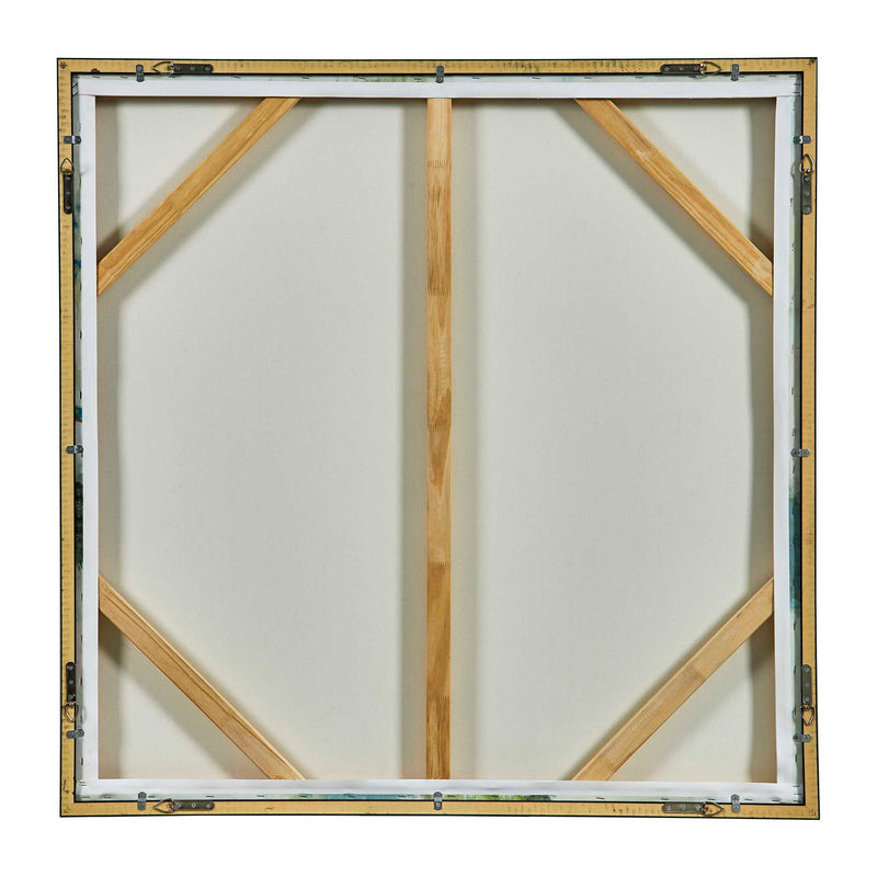 Rock & Roll - Framed Abstract Art - Gray
