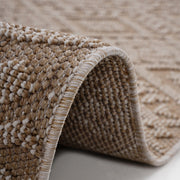 Guros - 6' X 9' Traditional Indoor / Outdoor Area Rug - Natural - R&R Furniture Gallery (Fountain Valley, CA)