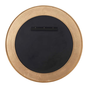 Tano - Round Mirror - Antique Brass
