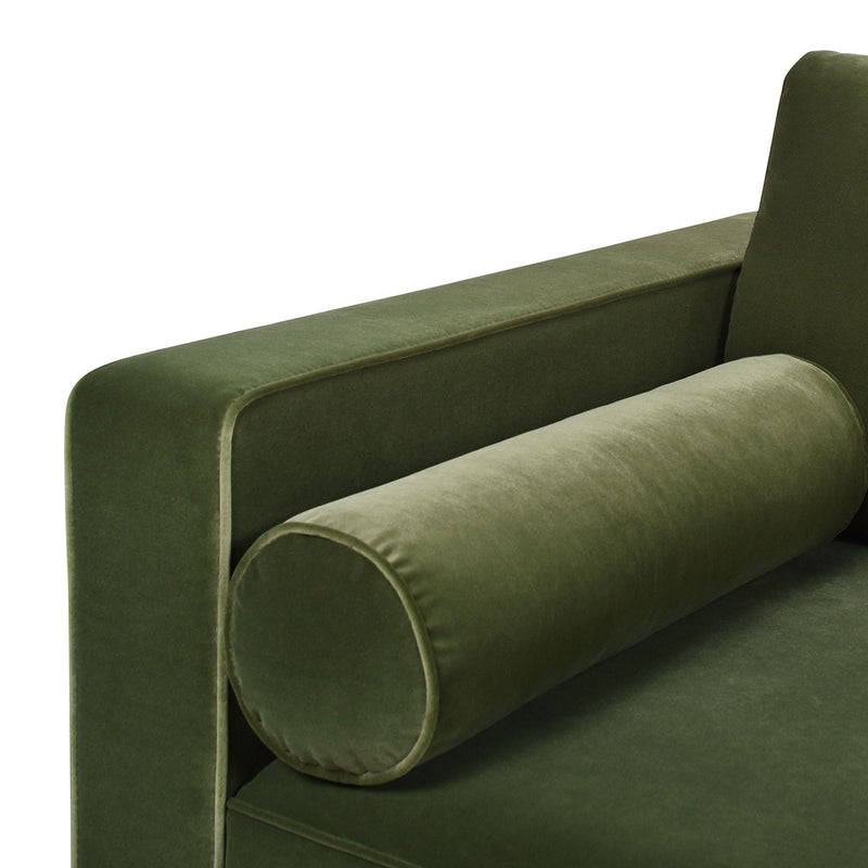 Nicholi - Mid-Century Modern Sofa - Olive Green - R&R Furniture Gallery (Fountain Valley, CA)