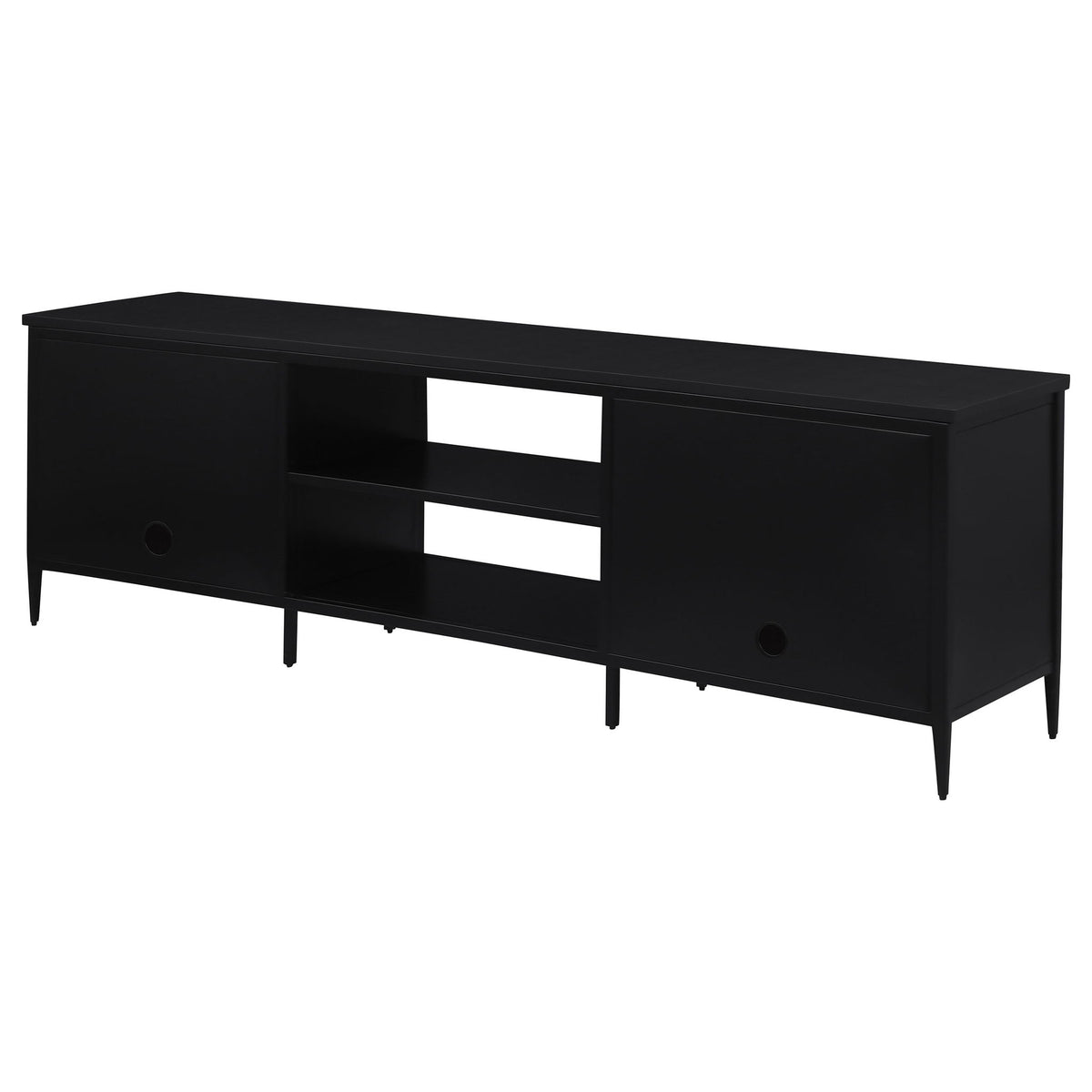 Kenneth - 2 Door TV Stand Doors - Black